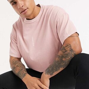 Topman mens pink T-Shirt London print sz M